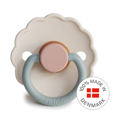 FRIGG Daisy - Round Latex Pacifier - Cotton Candy 